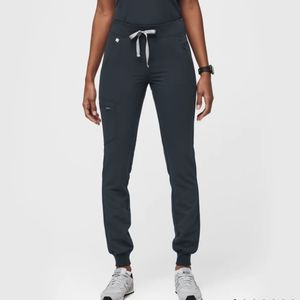 Figs gray jogger scrub bottoms, XS
